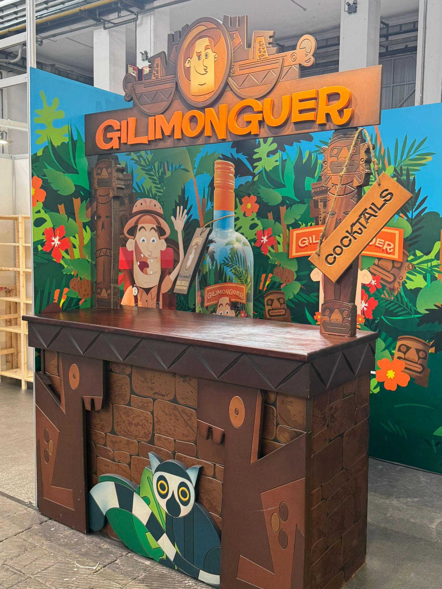 Stand de Gilimonguer en evento