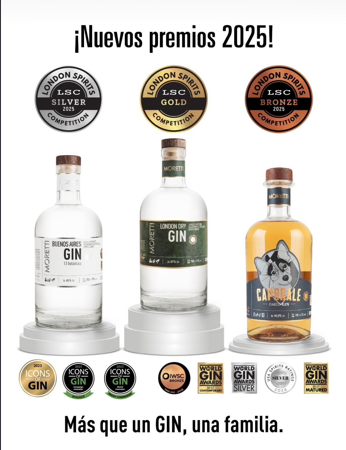 Premios London Spirits Competition 2025 — Buenos Aires Gin